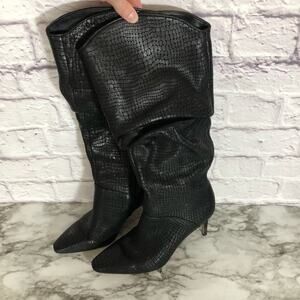 Vince Camuto genuine leather heeled boots